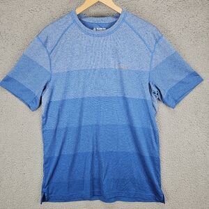 NWOT Alaskan Hard Gear Duluth Standard Fit Mens Multi-Blue Short Sleeve Tshirt M